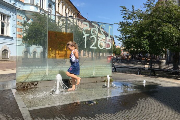 České Budějovice s dětmi. Foto: ©Sabina Huřťáková