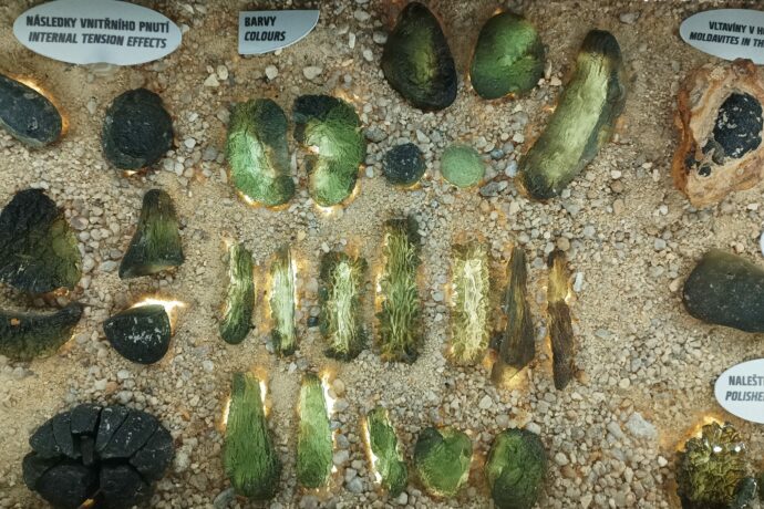 Muzeum vltavínů v Českém Krumlově. Foto: ©Sabina Huřťáková