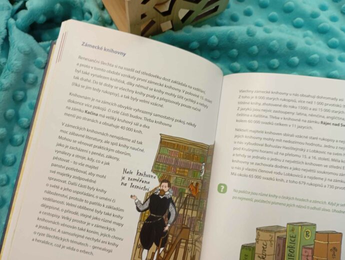 Po stopách české šlechty je psána velmi čtivou formou. Foto: ©Sabina Huřťáková