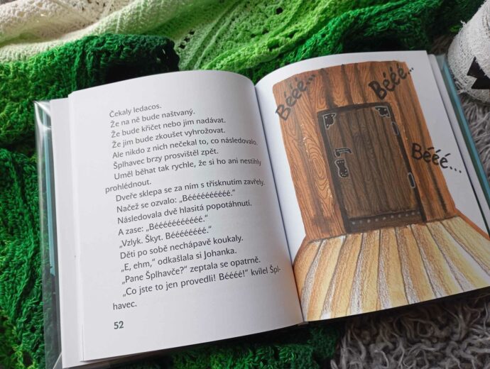 Skvělá knížka pro první čtení — Vymetkout a hradní záhada. Foto: ©Sabina Huřťáková