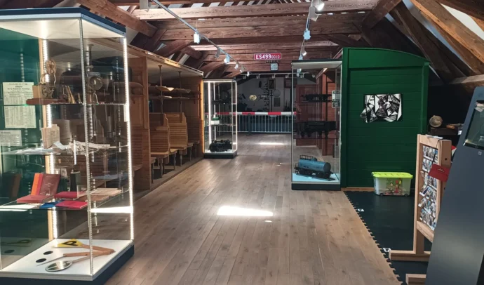 Expozici Z Borovan vlakem tam a zase zpátky. Foto: ©Sabina Huřťáková