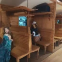 Expozici Z Borovan vlakem tam a zase zpátky. Foto: ©Sabina Huřťáková