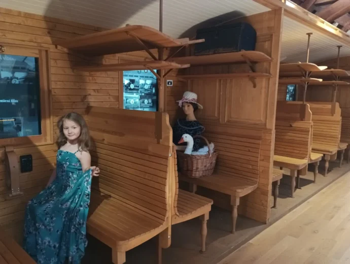 Expozici Z Borovan vlakem tam a zase zpátky. Foto: ©Sabina Huřťáková