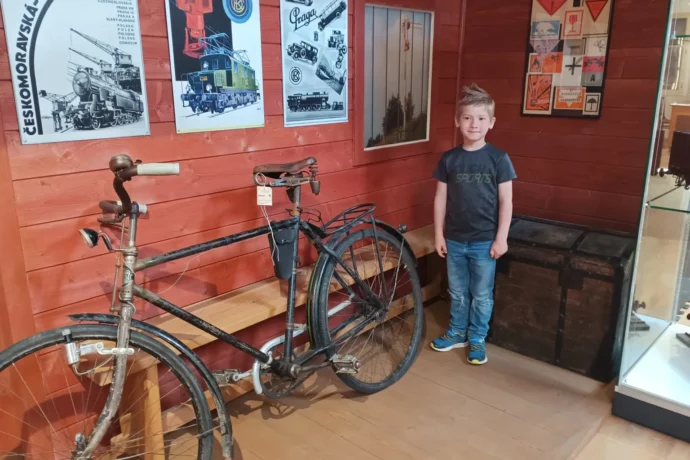 Expozici Z Borovan vlakem tam a zase zpátky. Foto: ©Sabina Huřťáková