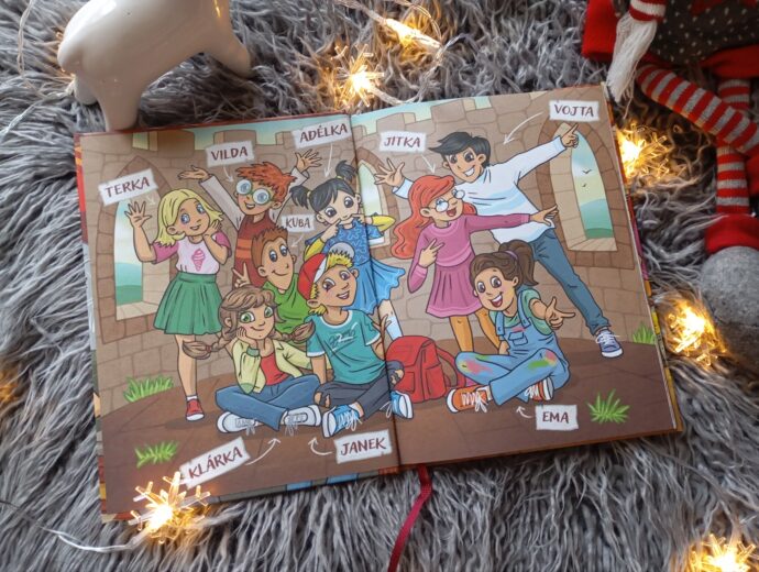 Třída špionů a velká hradní loupež. Foto: ©Sabina Huřťáková 