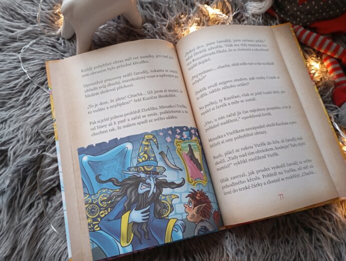 Zbrklík a čaroděj Kazičas. Foto: ©Sabina Huřťáková 