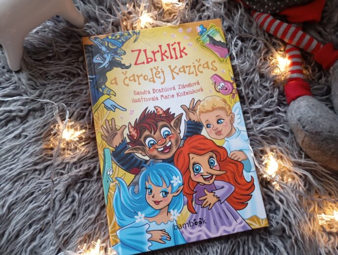 Sandra Dražilová Zlámalová – Zbrklík a čaroděj Kazičas. Foto: ©Sabina Huřťáková
