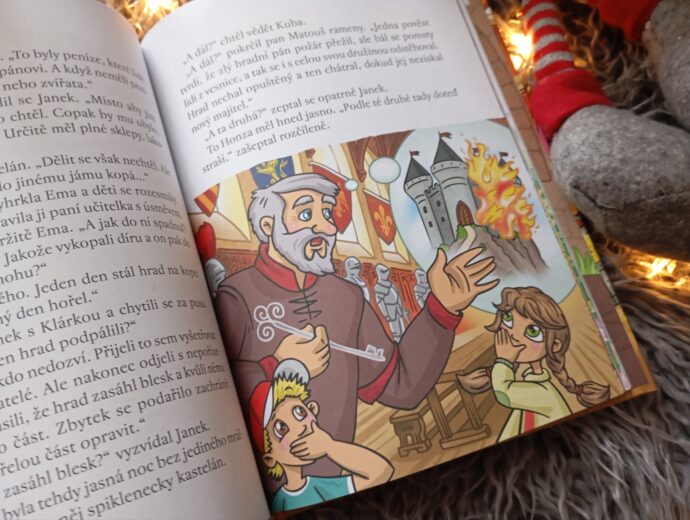 Třída špionů a velká hradní loupež. Foto: ©Sabina Huřťáková 