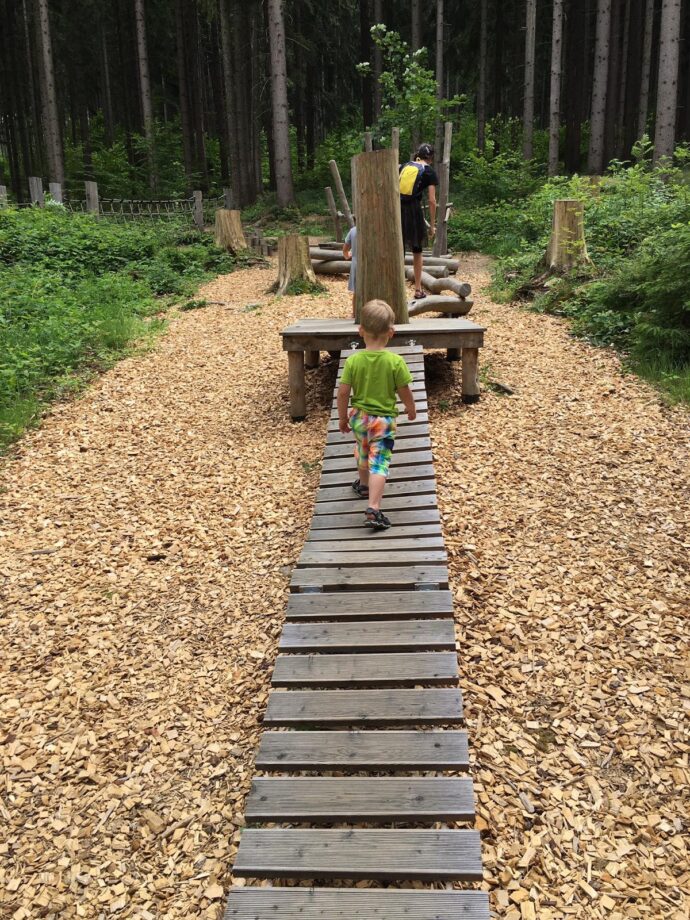 Areál lesních her. Foto: ©Sabina Huřťáková