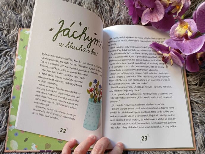 Bylinková babička — Lucie Hlavinková, Alžběta Z. Göbelová. Foto: ©Sabina Huřťáková