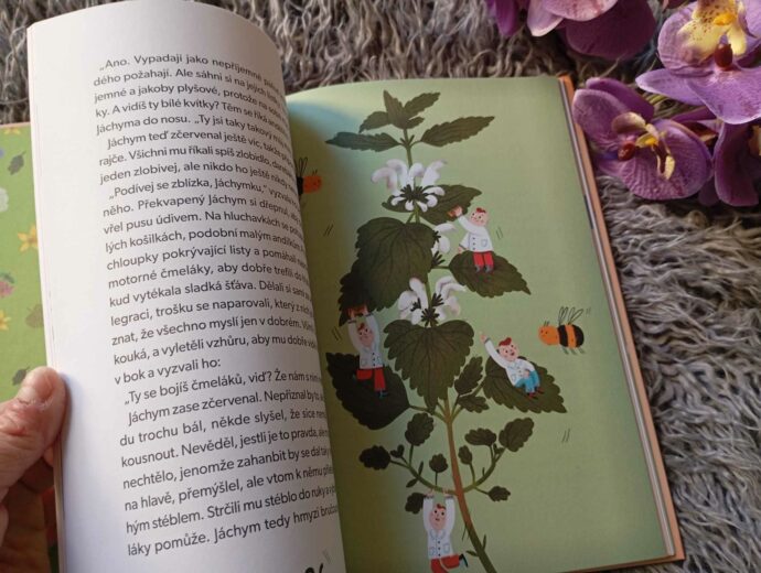 Bylinková babička — Lucie Hlavinková, Alžběta Z. Göbelová. Foto: ©Sabina Huřťáková