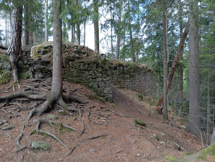 Zřícenina hradu Sokolčí. Foto: ©Sabina Huřťáková