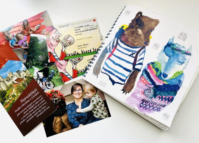 Deník našich zážitků. Foto: ©Šárka Kobrynová