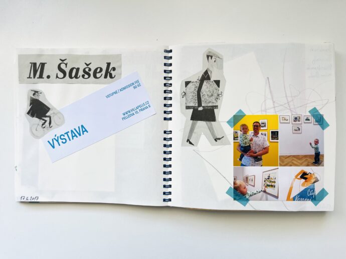 Deník našich zážitků. Foto: ©Šárka Kobrynová