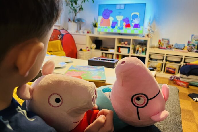 Peppa se u nás zabydlela. Foto: ©Šárka Kobrynová