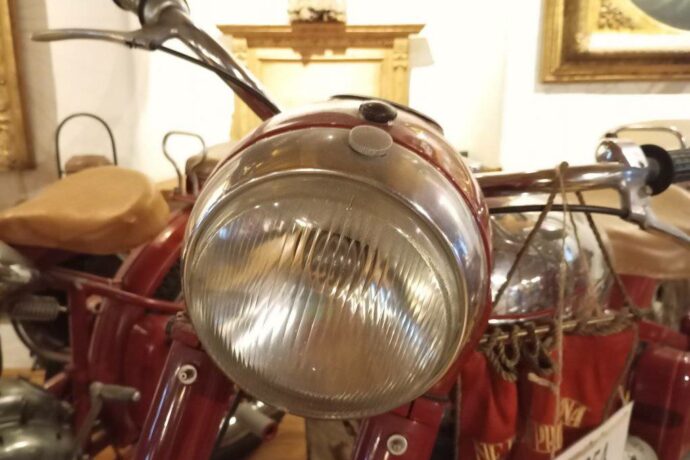 Muzeum historických motocyklů v Českém Krumlově. Foto: Sabina Huřťáková