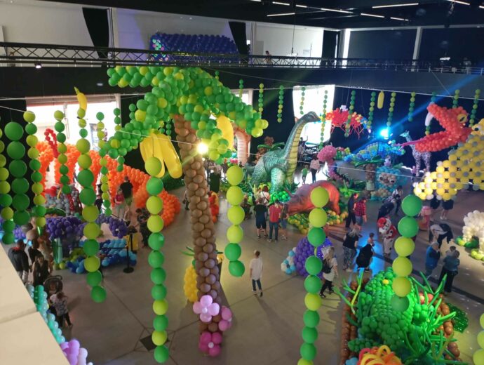 Balónková výstava v Českých Budějovicích. Foto: ©Sabina Huřťáková