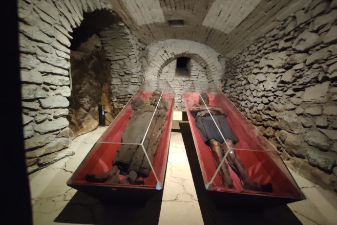 Katakomby Klatovy. Foto: Sabina Huřťáková