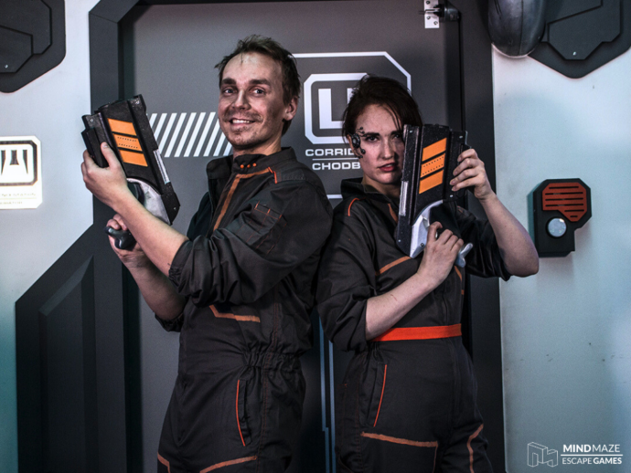 Úniková hra Galactic Pioneers. Foto: ©MindMaze Prague