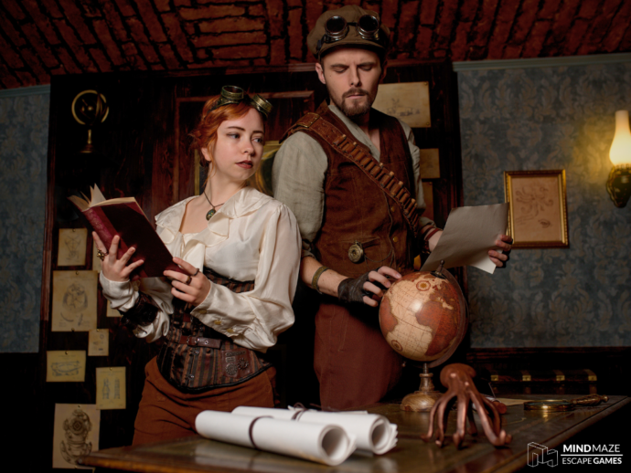 Úniková hra Nautilus. Foto: ©MindMaze Prague