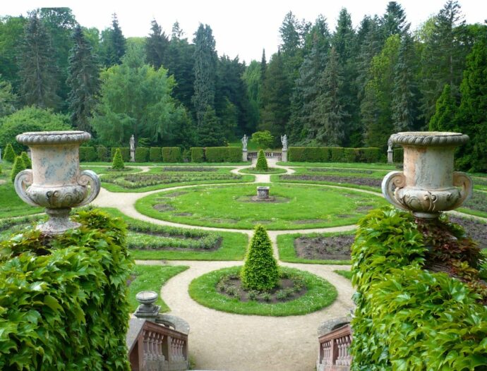 Zámek Konopiště - Růžová zahrada. Foto © se svolením Pavla Doležalová