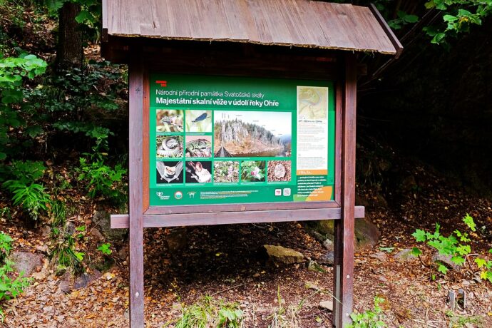 Naučná stezka ve Svatošských skalách. Foto © Lubor Ferenc / Creative Commons / CC-BY-SA-3.0