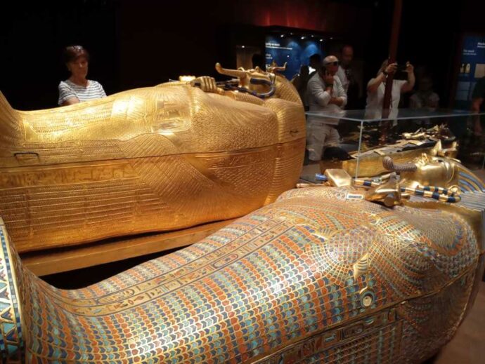 Výstava Tutanchamon - jeho hrobka a poklady. Foto © se souhlasem Sabina Huřťáková