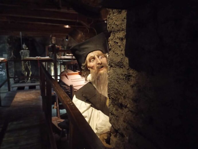 Hospůdka Kellyxír a Muzeum alchymistů v Praze. Foto © se souhlasem Sabina Huřťáková