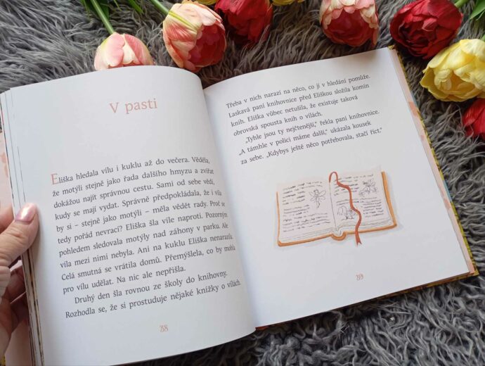 Kniha Jak motýlí víla ztratila jméno. Foto © se souhlasem Sabina Huřťáková