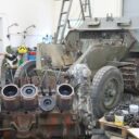 MOTOR TATRA 928 před OT 810 D