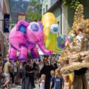 Komedianti v ulicích. Foto: ©Tábor