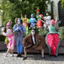 Komedianti v ulicích. Foto: ©Tábor