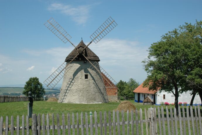 Větrný mlýn v Kuželově. Foto: ©TMB
