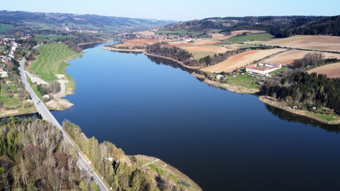 Vodní nádrž Letovice. Foto © se svolením autora Petra Švancara