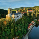 Vltava - státní hrad Rožmberk. VLTAVA a okolí. Foto: ©Národní památkový ústav