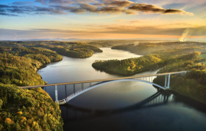 Vltava a okolí, Žďákovský most. Foto: © Národní památkový ústav