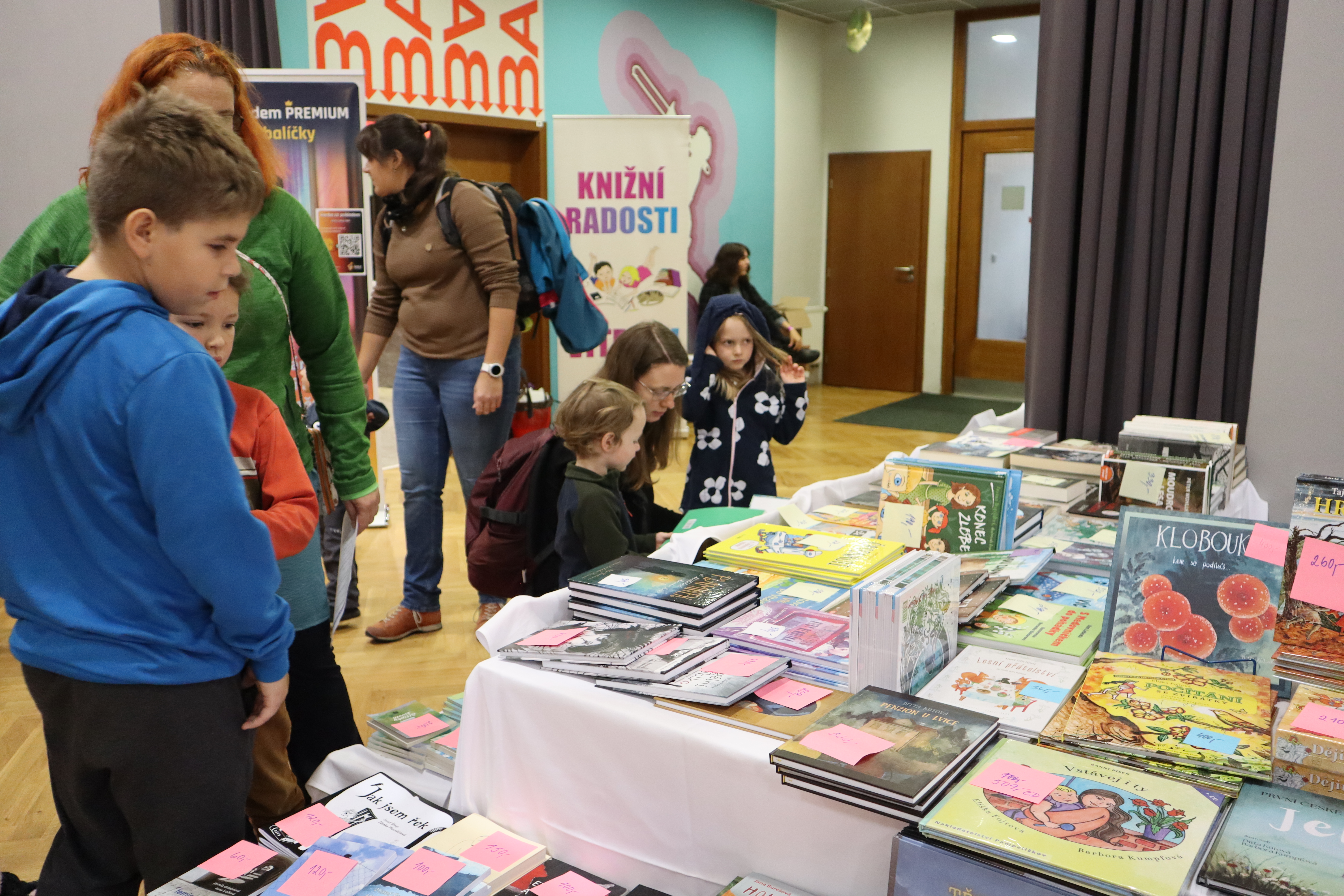 Festival Knižní Radosti 2025 v Rakovníku. Foto: ©Festival Knižní Radosti