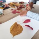 Zvířátka z listí. Foto: © Foto se svolením Lucie Stříbrná