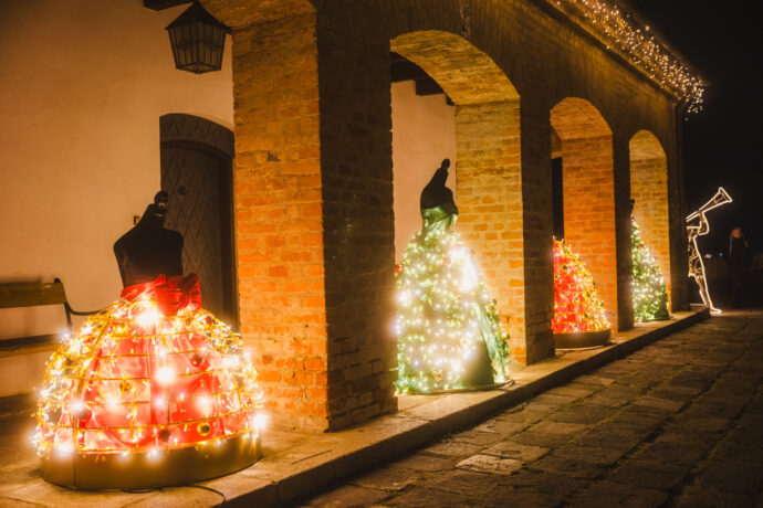 Světelný hrad Špilberk. Foto: ©Decoled