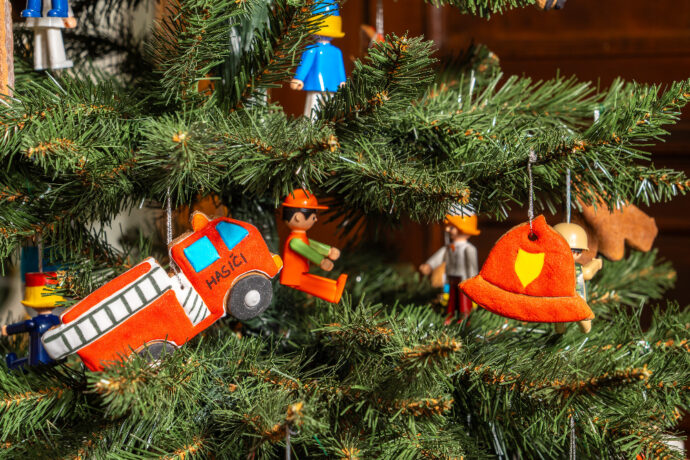 Igráčkův vánoční stromeček. Foto: ©Zámek Loučeň