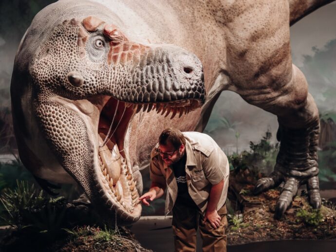 Komentované prohlídky v Dinosauria Museum Prague. Foto: ©POP Airport