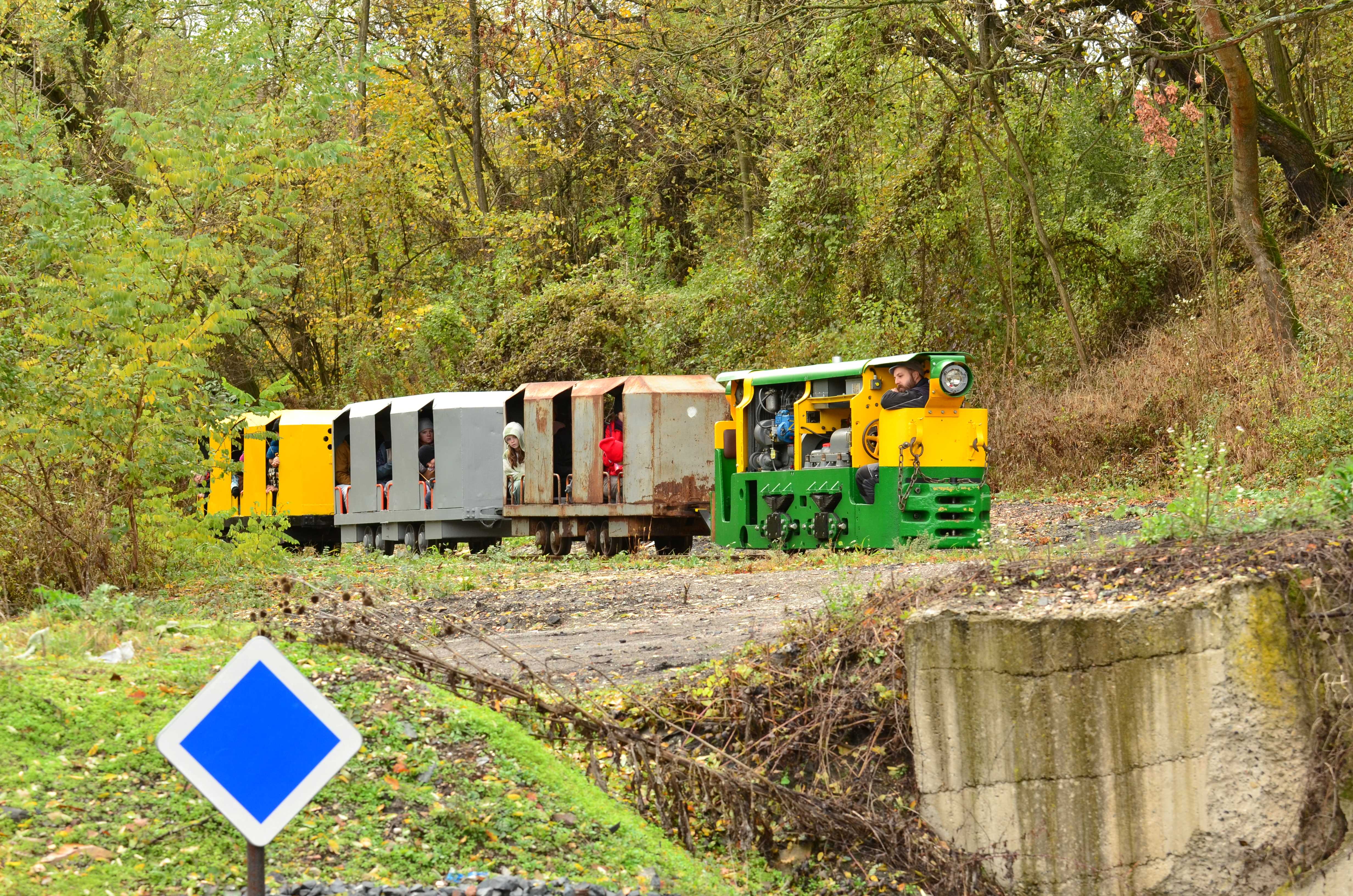 Důlní vlak, Foto: © Hornický skanzen Mayrau ve Vinařicích