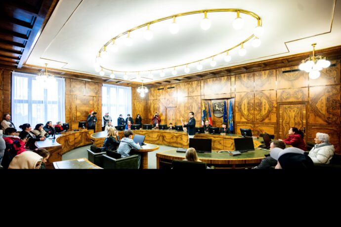 Ostravská muzejní noc. Nová radnice města Ostravy. Foto: © Lukáš Ston